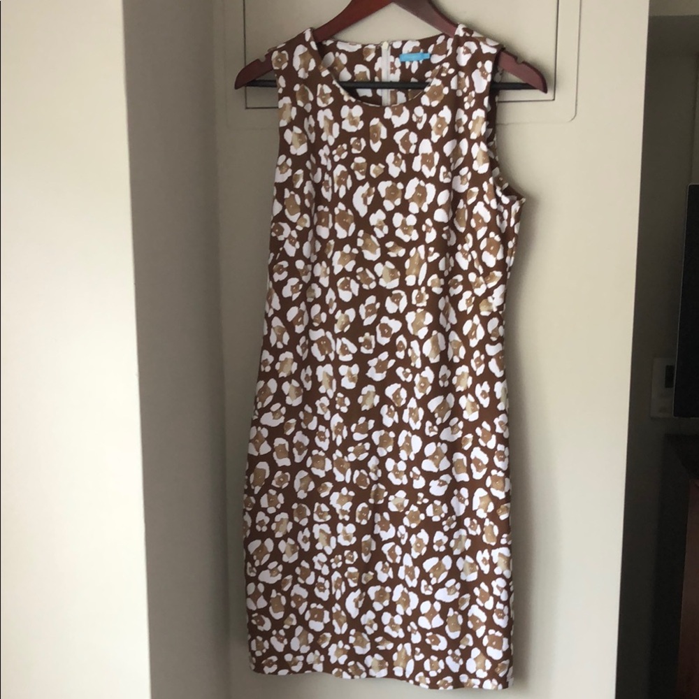 J. McLaughlin print stretch Dress
